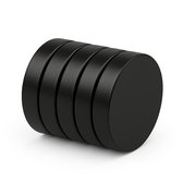 Brute Force Zwarte Magneten– 20x3 mm – N52 neodymium – Schijfmagneten – 5 stuks