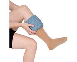 Doff en Donner aantrekhulp steunkousen - Blauw - Aan- én uittrekken van compressiekousen