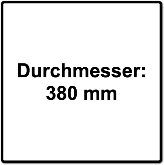 Cirkelmes 380mm - 191D41-2 van Makita — afbeelding 3