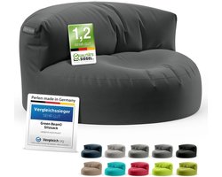 Zitzak bank met ergonomische rugleuning en wasbare overtrek, 90 x 50 cm, ideaal voor binnen en buiten