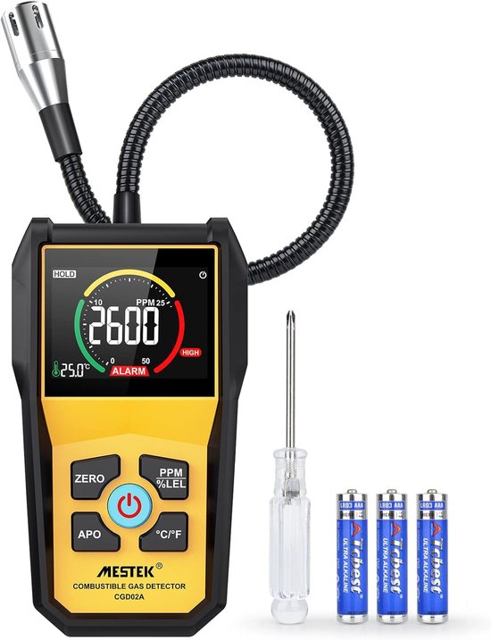 Gaslekdetector Aardgasdetector Draagbare draagbare gassniffer met geluid en indicatielampje kopen vanaf een prijs van 8.82 Gaslekdetector Aardgasdetector Draagbare draagbare gassniffer met geluid en indicatielampje kopen vanaf een prijs van 8.82