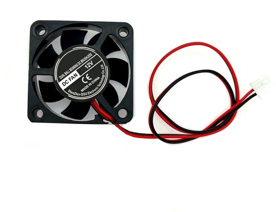 Mini DC-ventilator 40 mm - 12 V - Geruisloos en Efficiënt
