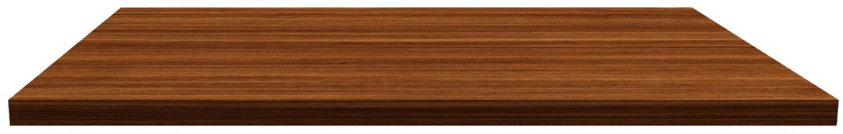 ALONI Wastafelblad MDF – 76 cm – Walnoot