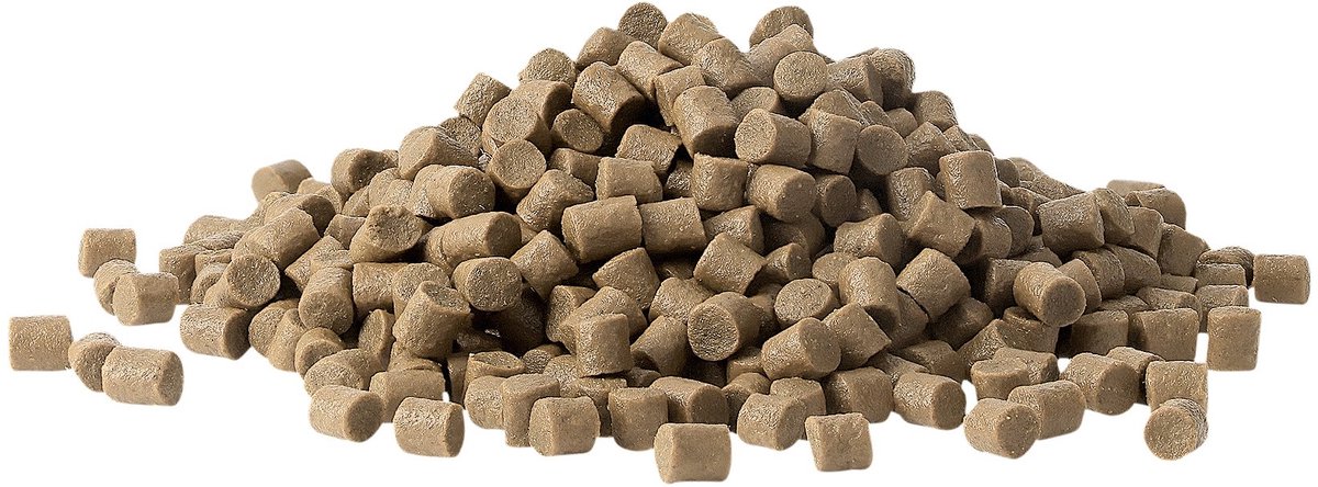 Reniers Fishing Carp Feed Fishmeal Pellet 4mm – Zinkende Vismeelpellets voor Feeder, Baitband en Voerkorf - Maat : 20 kilo