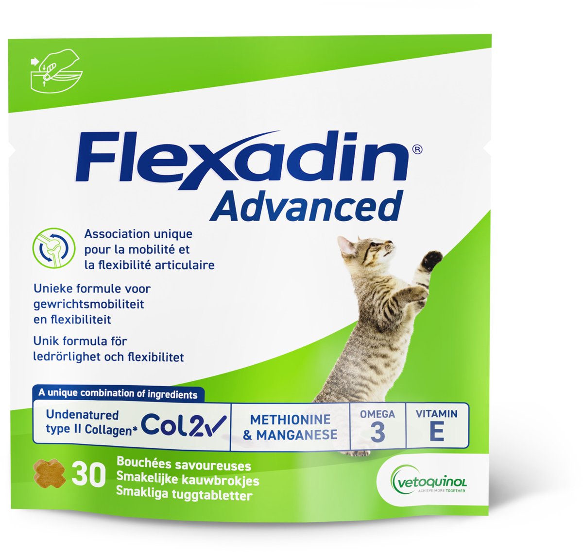 Advanced Cat 30 stuks - Gewricht-Supplement - 24.6 g
