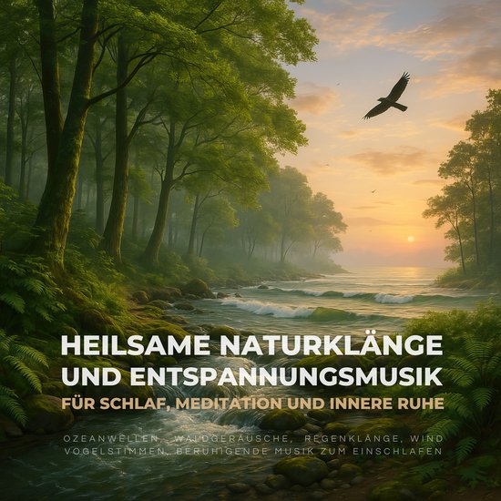 Heilsame Naturklänge & Entspannungsmusik für Schlaf, Medit ... - cover