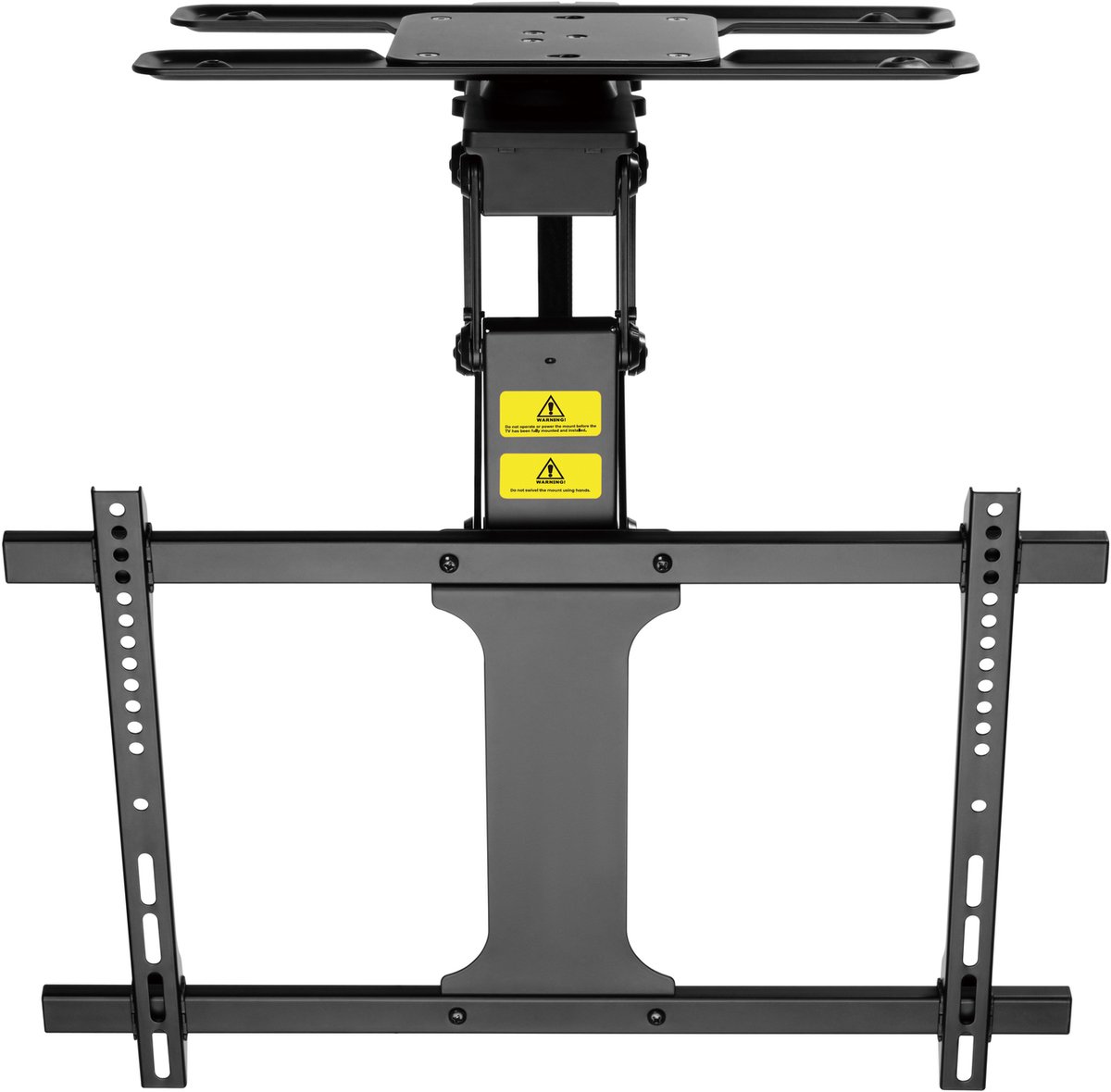 Wolff Mount Elektrische Plafondbeugel – Full Motion TV Beugel tot 75 inch – 35 kg Draagvermogen – VESA tot 600x400 – Bediening via App & Afstandsbediening