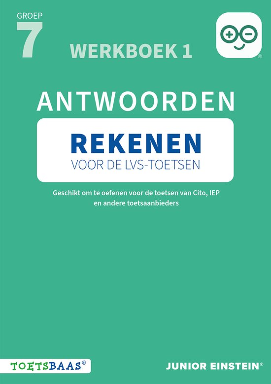 Deel 1 1 - Rekenen voor de LVS-toetsen - Groep 7 - Antwoorde ... - cover