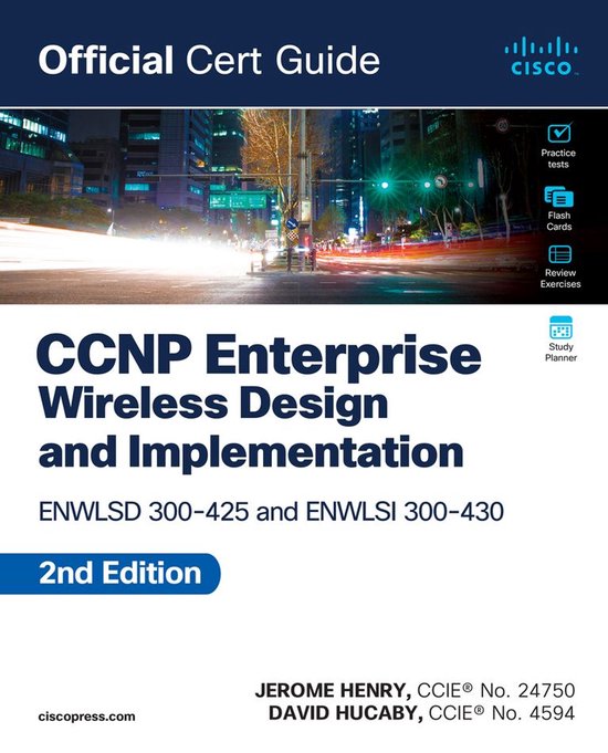 Official Cert Guide - CCNP Enterprise Wireless Design ENWLSD ... - cover