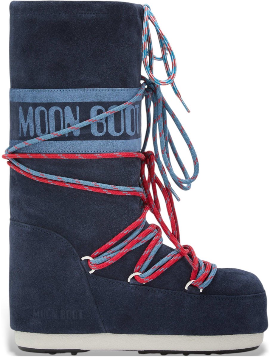 Moon Boot Icon Veters Leren Laarzen
