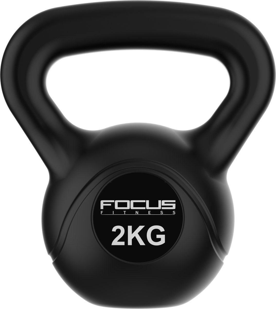 Kettlebell Focus Fitness - 2 KG - Cement