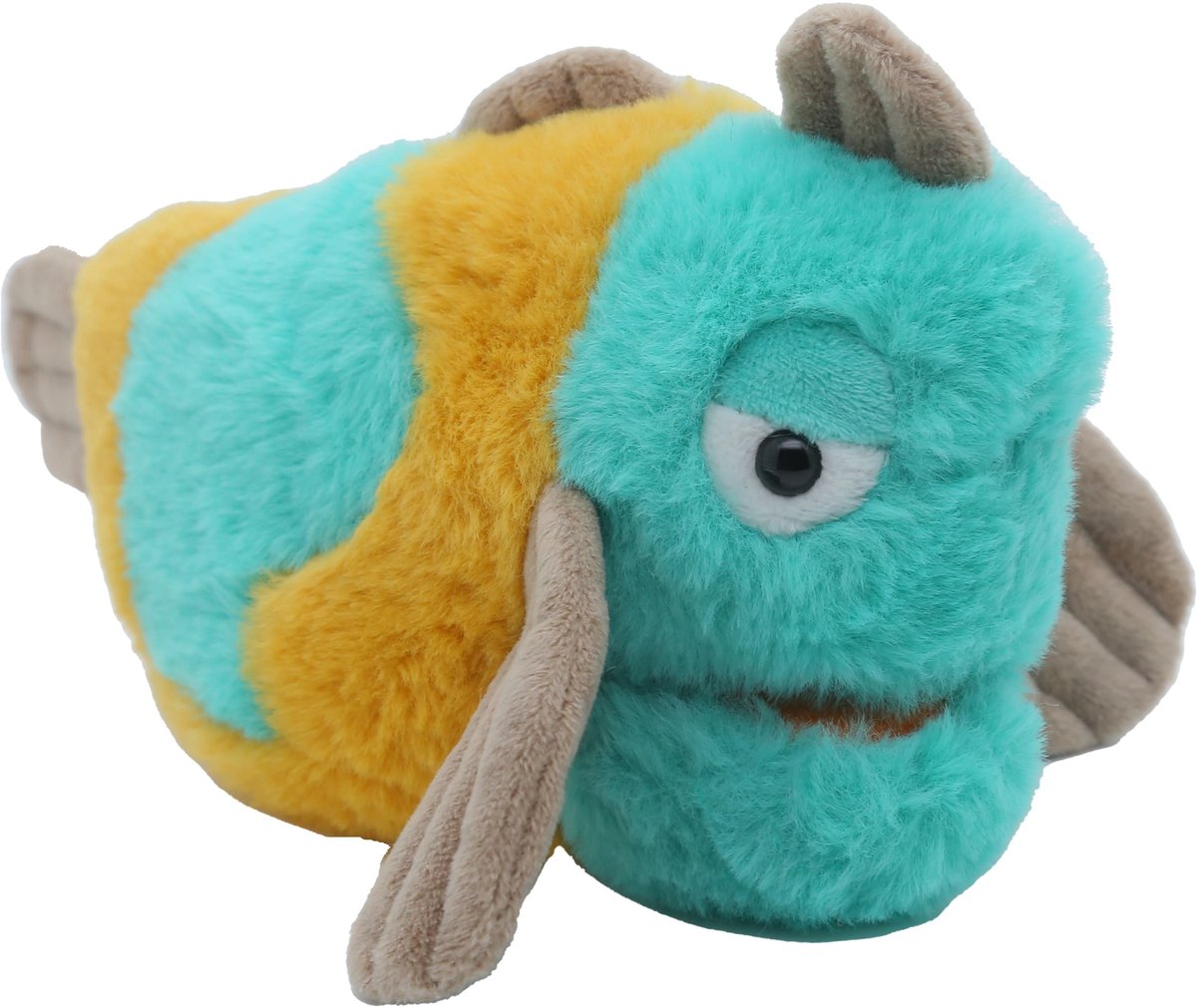 Cute since 1999 - Knuffel vis - Groene ranchiostegus speelgoed- Baby knuffel - 24cm