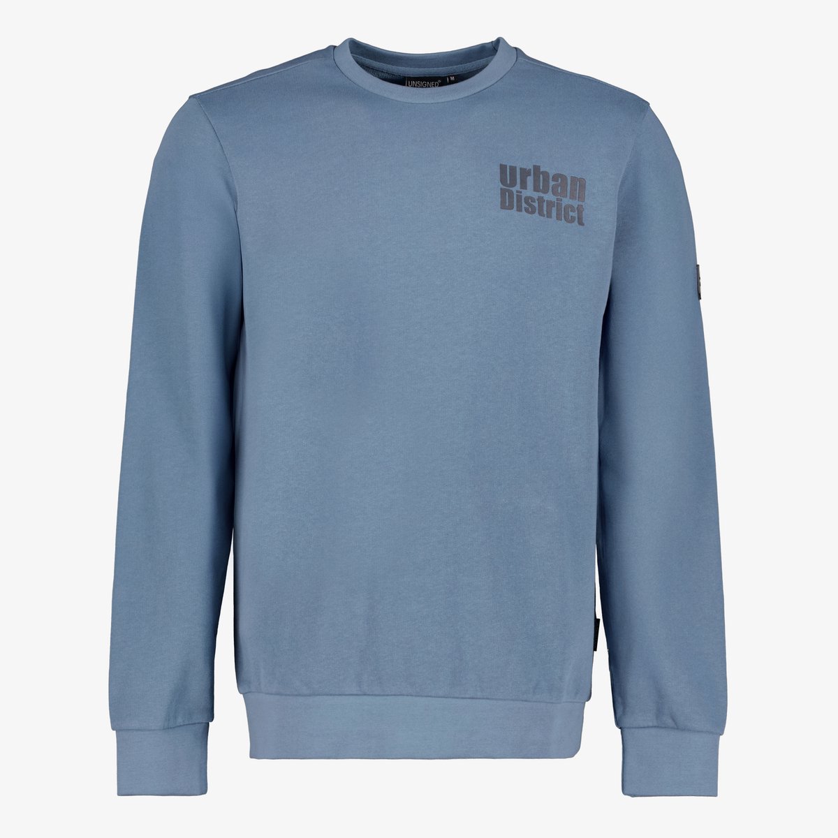 Unsigned heren sweater blauw - Maat S