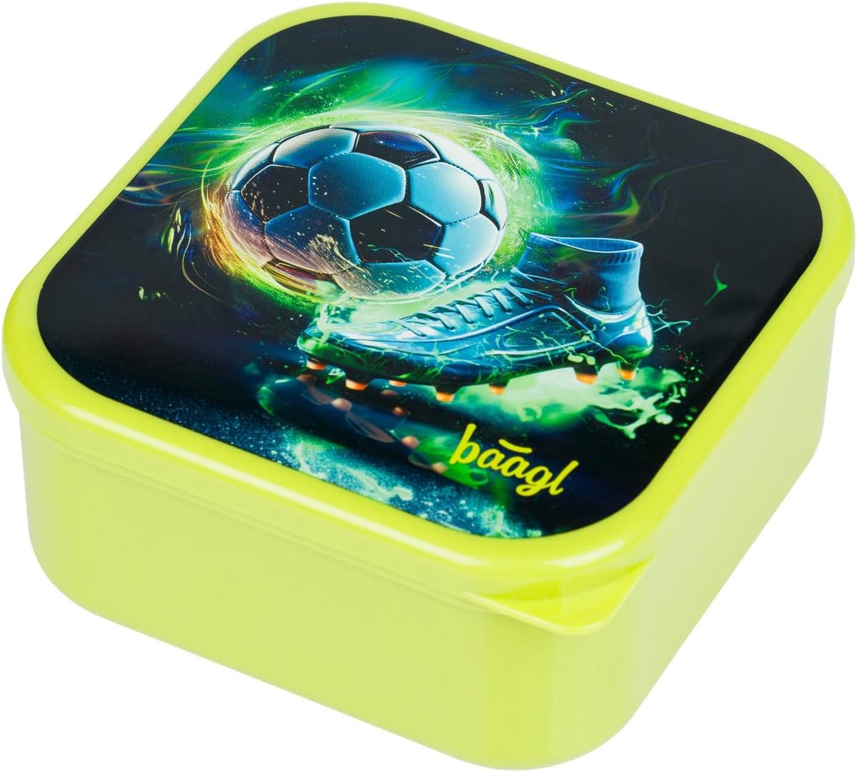 Ruimtebesparende 4-in-1 Kinderen Lunchbox voor School en Thuis - Snackdoos voor Sandwiches en Tussendoortjes
