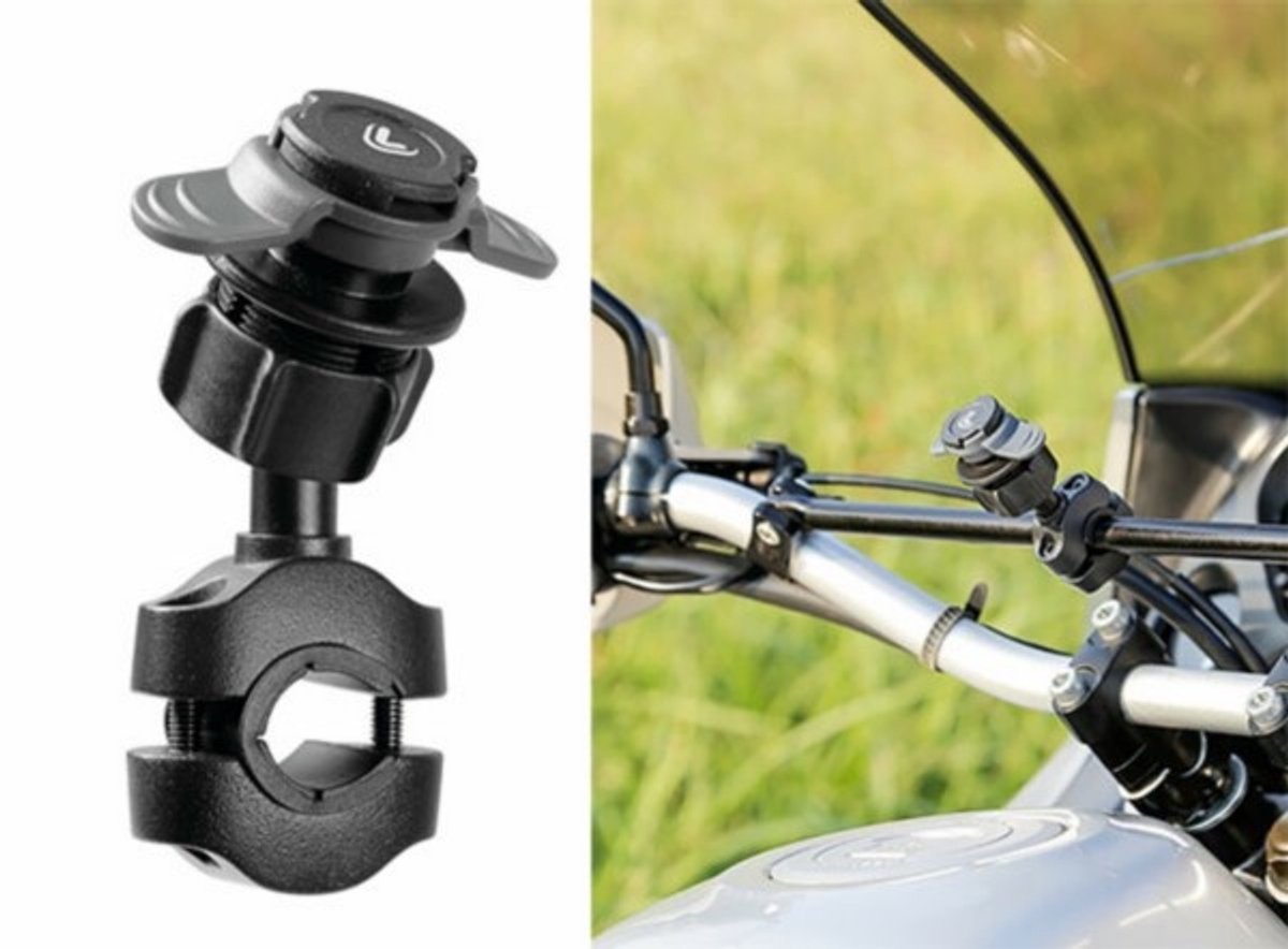 Lampa telefoonadapter - Opti-Bar - ORBIT - Titan Series - Spiegel/windschermsteun - Bevestiging kort