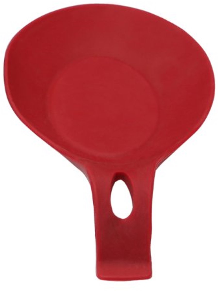 Siliconen Lepel Rest - Rood, Keukenaccessoire H2 x B24 x D14cm