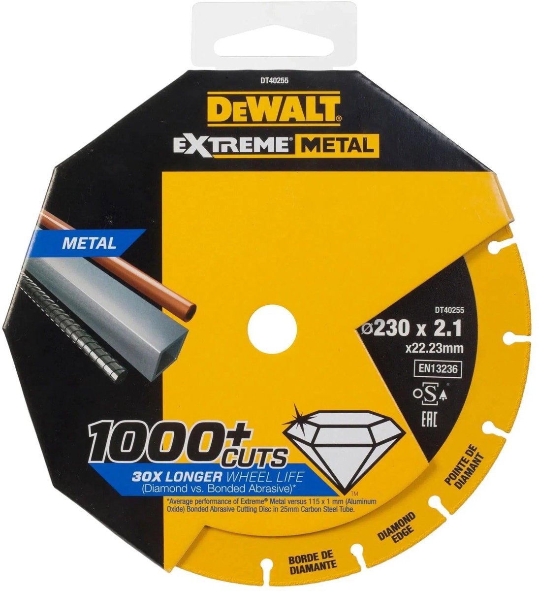 DEWALT Extreme Metal doorslijpschijf DT40255-QZ thumbnail 2