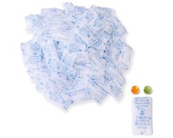 Herbruikbare Silicagel Zakjes - Droogmiddel met Kleurindicator voor Vochtbestrijding in Camera's, Voedsel, Kleding en Elektronica (100 stuks)