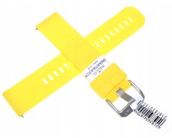 Morellato Gele Siliconen Horlogeband 20mm - Easy Click
