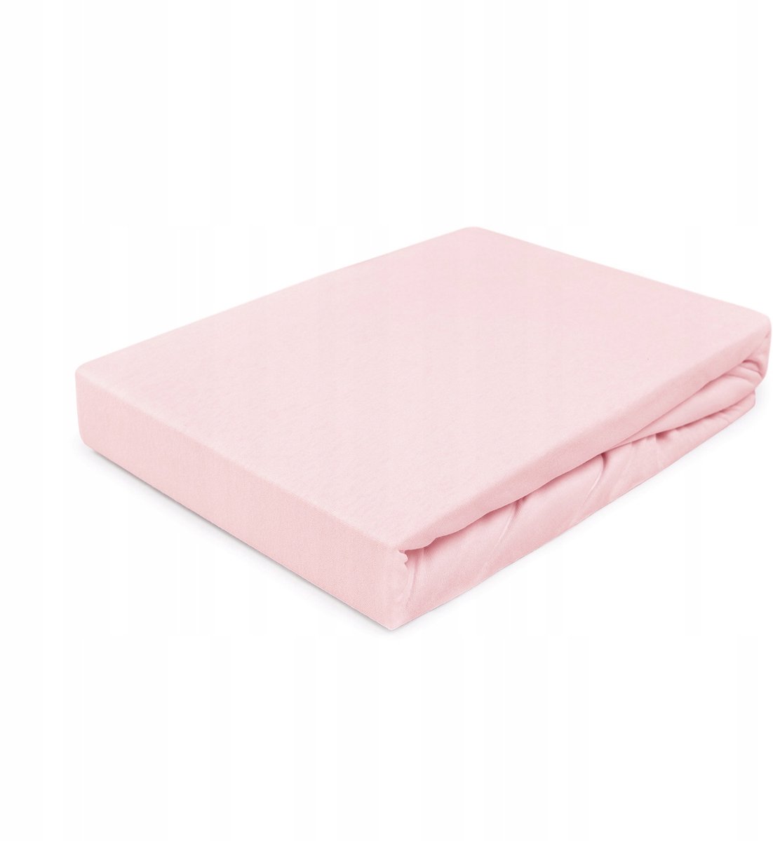 Jersey Hoeslaken 90x200cm - 100% Katoen - Poederroze