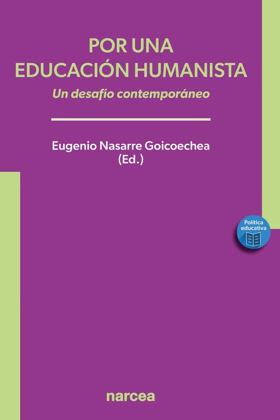Política educativa 3 - Por una educación humanista - cover