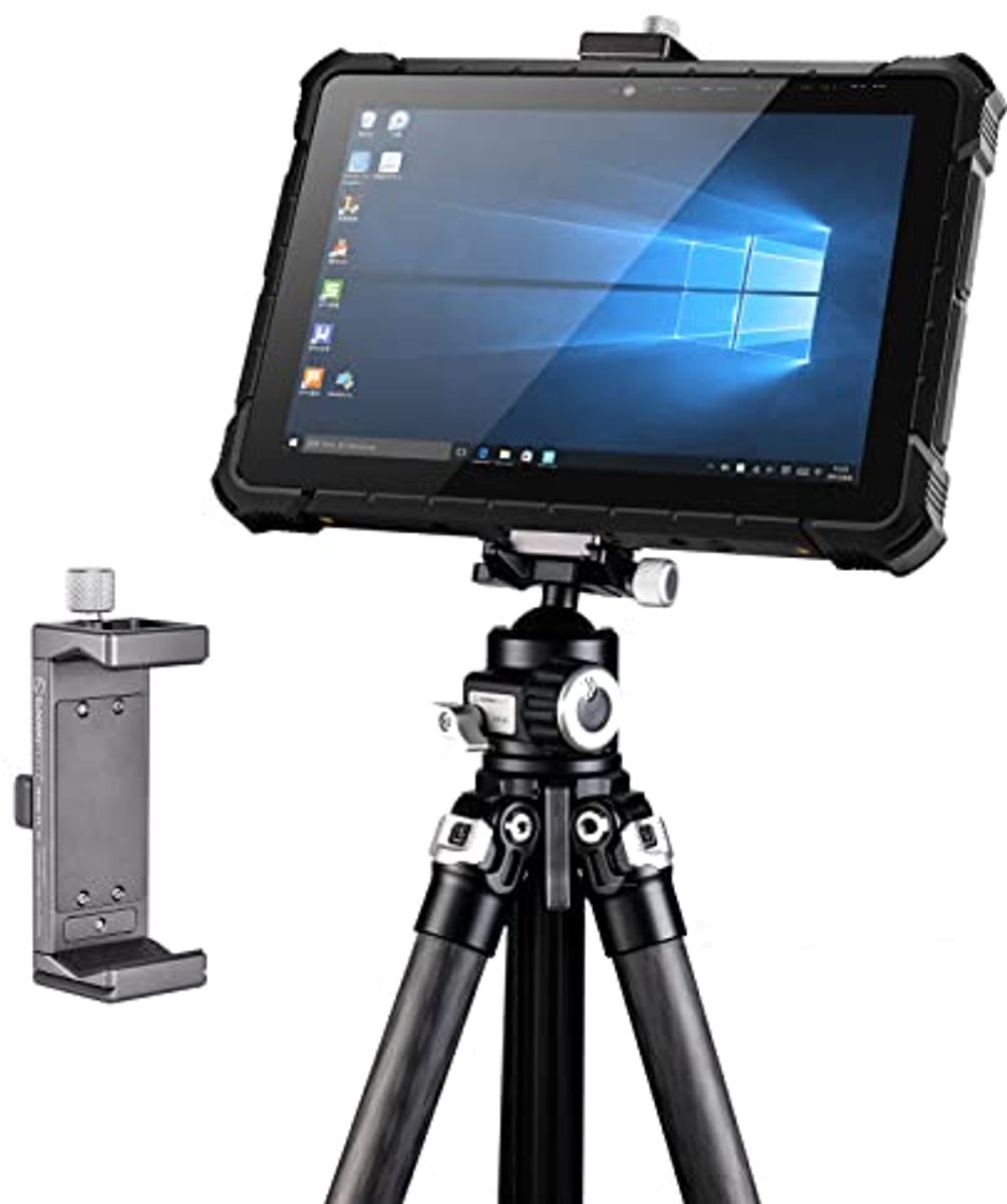 Universele Tablet Klem voor Tripod met Snelle Bevestiging