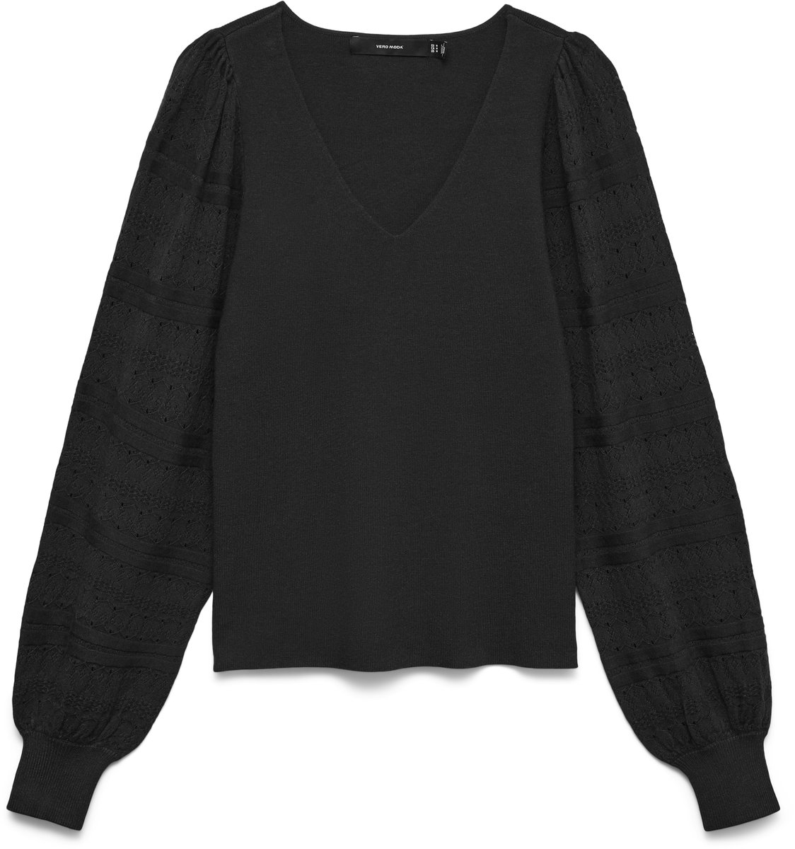 VERO MODA - VMNEWLIMONE LS V-NECK PULLOVER BOO - Dames - Gebreide truien