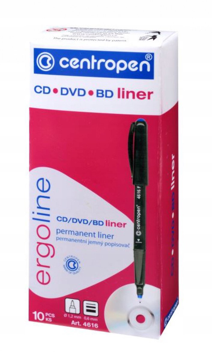 Centropen Permanente Marker Groen 0,6mm - Sneldrogend & Duurzaam