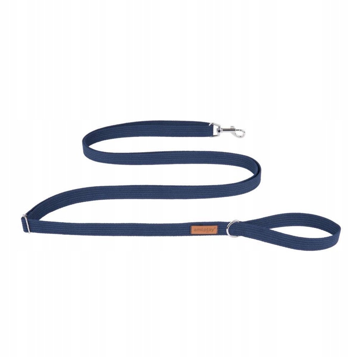 Amiplay Easy Fix Katoenen Hondentuigje Blauw Maat S