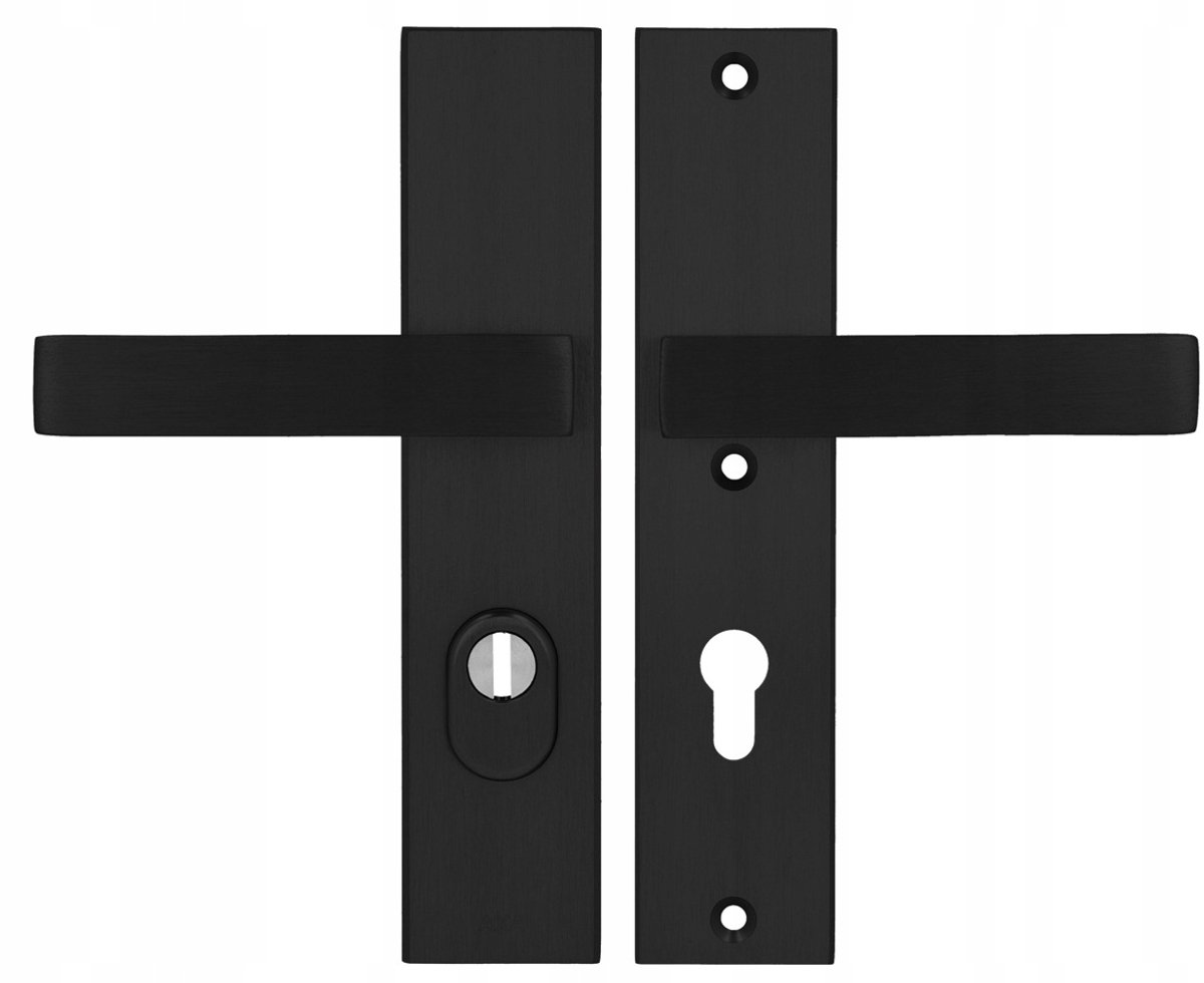 AXA Royal FLEX zwarte buitenste crank, 72 mm hartafstand