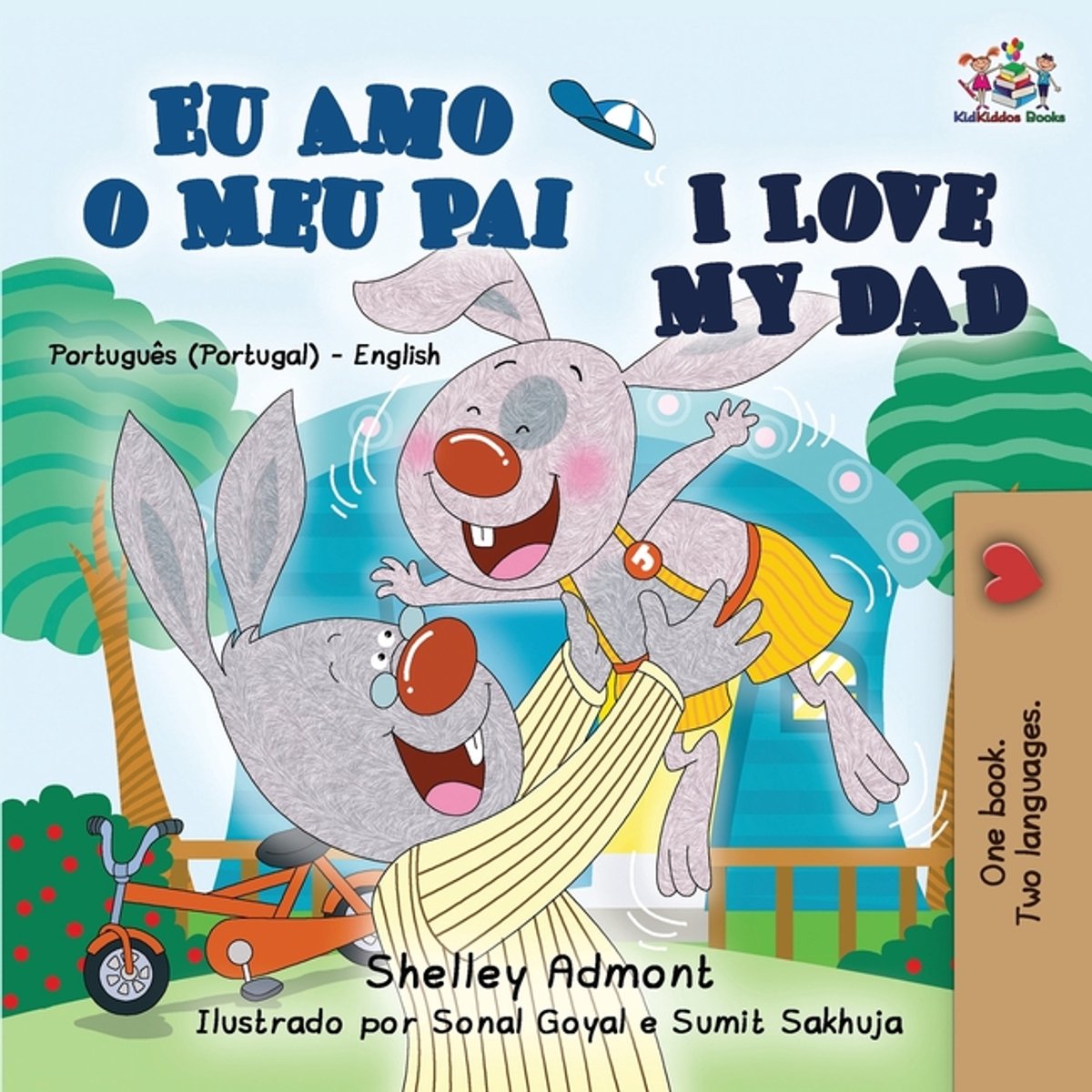 Omslag van Portuguese English Bilingual Collection - Portugal- I Love My Dad (Portuguese English Bilingual Book for Kids - Portugal)