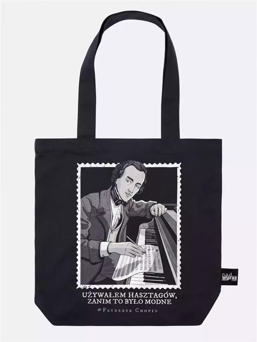 Chopin Zwarte Katoenen Tat - Muziek & Roan