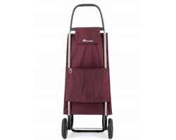 Rolser Akanto MF boodschappentrolley Bordeaux - 43L, 2 wielen
