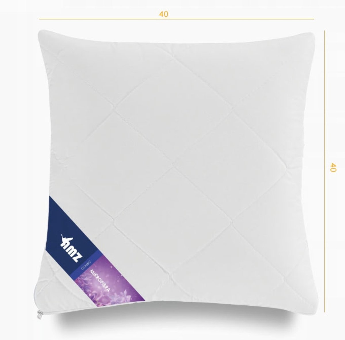 Kinderbeddengoed 100x135+40x60cm Ganzendons Wit