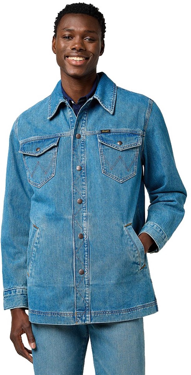 Wrangler 112371445 Relaxed Fit Spijkerjas L Man Iron Ore
