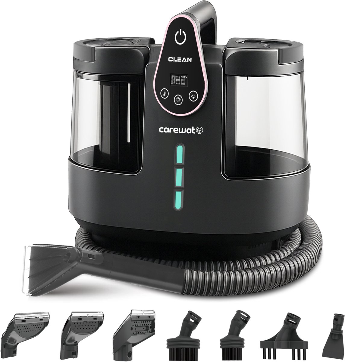 Carewat 2-in-1 Stoomreiniger met Zuigfunctie thumbnail 2