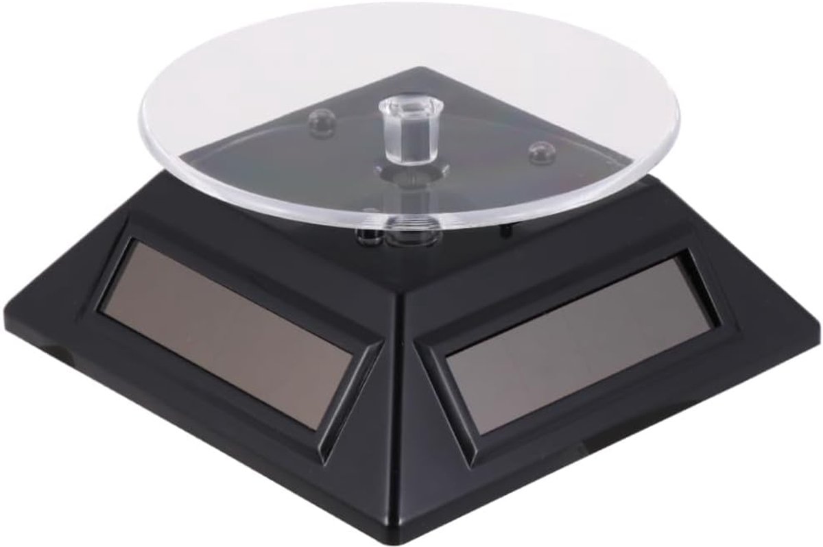 Zonne-display Draaiplateau voor Horloge, Sieraden en Mobiele Telefoon