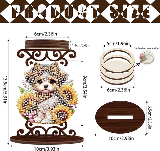 Kandelaar 10 cm | 10 x 3 cm | Metaal | Zwart | QUVIO