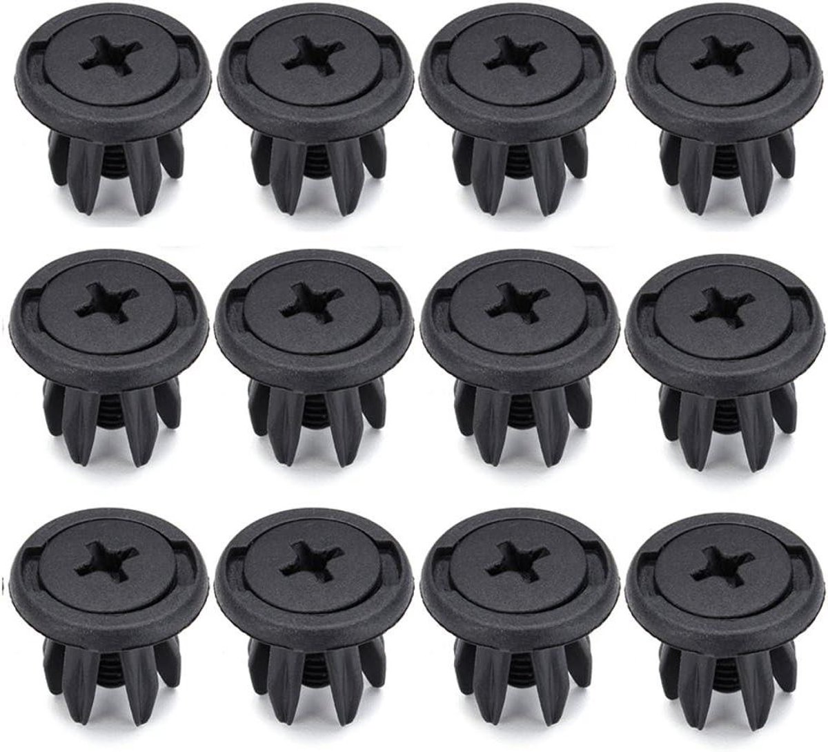 Image of 12 Stuks Plastic Auto Splash Guard Klinknagels - Auto Bevestiger Clips voor Mini Cooper met Retainer - Eenvoudige Installatie