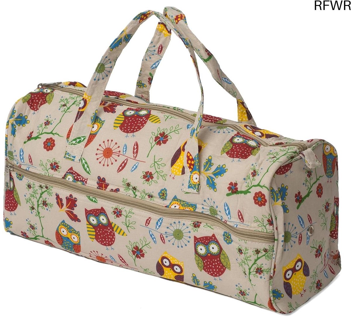 RFWR® Exclusieve breizak voor project opslag - Garen houder en gehaakte tas 16 x 43 x 19 cm