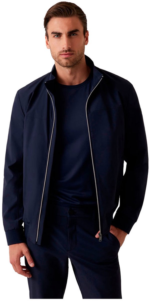 Guess Stretch Packable Bomberjack Blauw L Man