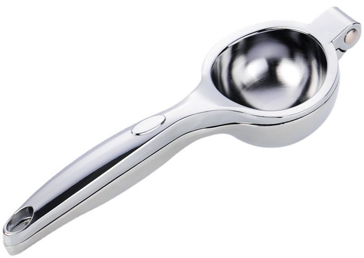 EXCITAT Handpers - Citroenpers - Fruitpers - Duurzaam - voor Bars, Keukens, Restaurants - Zilver