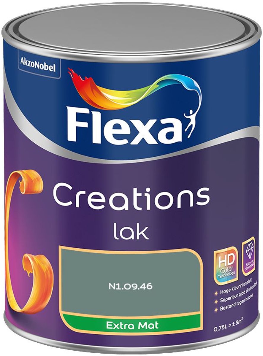 Flexa - Creations Lak Extra Mat - N1.09.46 - Mengverf - 750 Ml