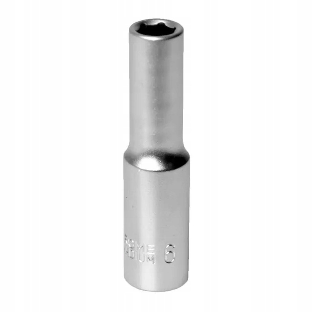 MJW Dopsleutel 1/4" Lange 6 mm Zeskant - Hoge Kwaliteit Staal
