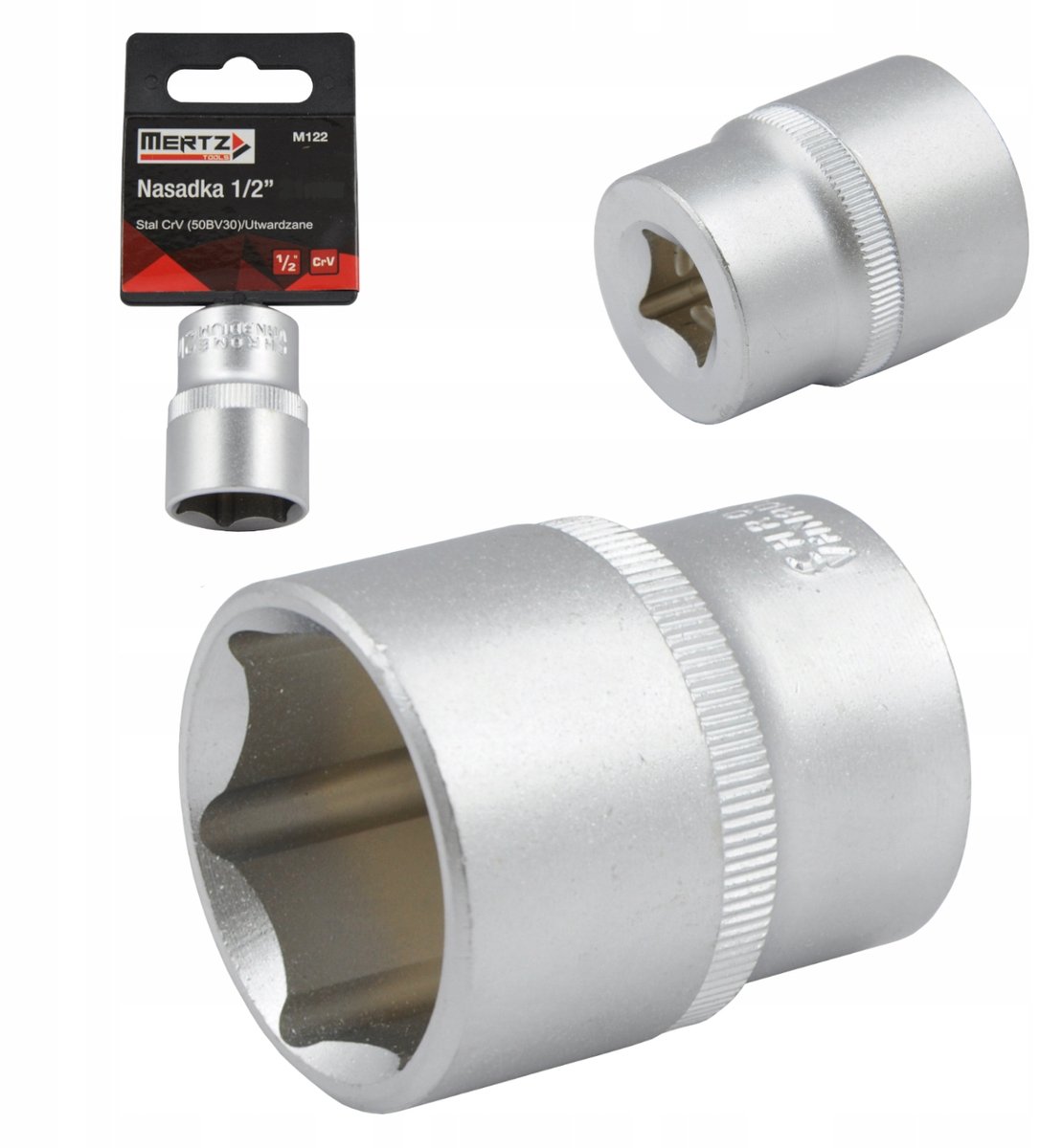Mertz Dopslagsleutel 1/2" 19mm CrV - Snel en Precisie