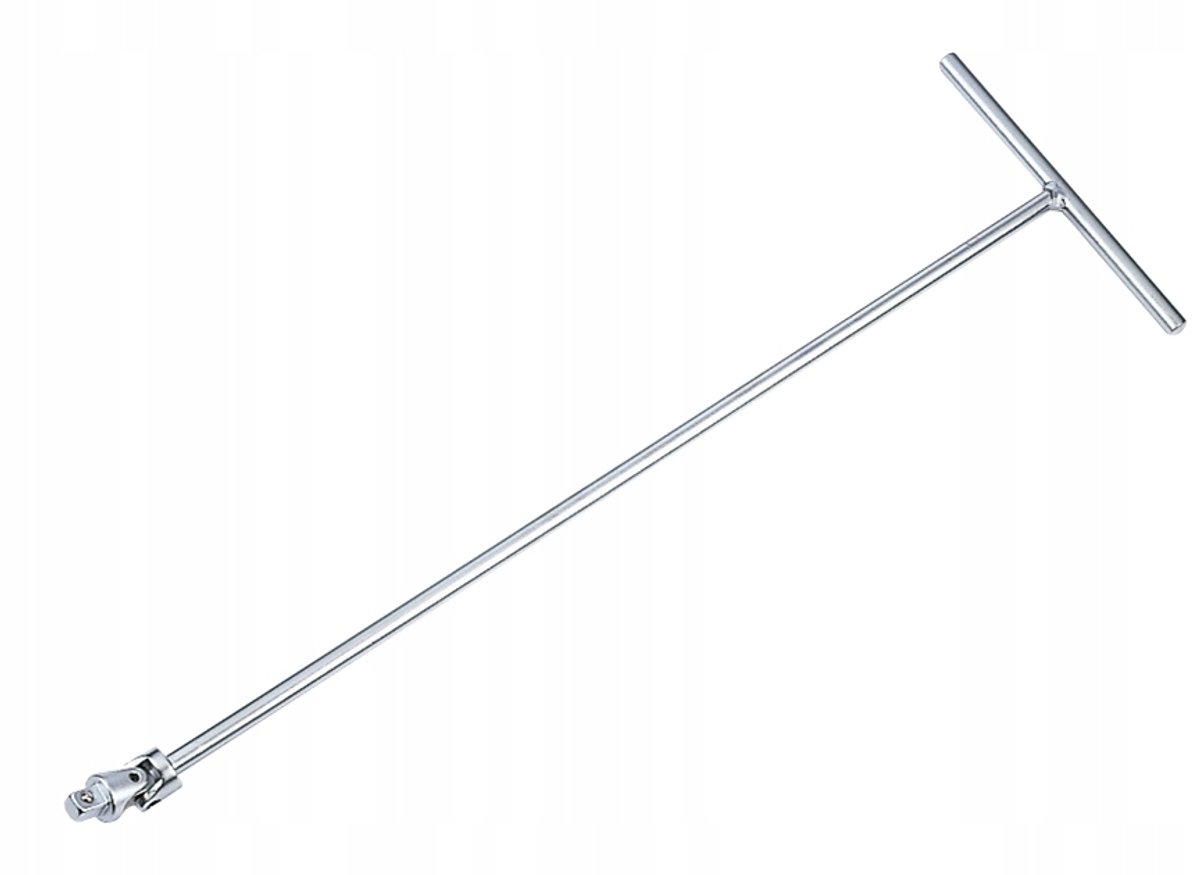 King Tony T-handgreep met cardankoppeling 3/8" 750mm Chroom