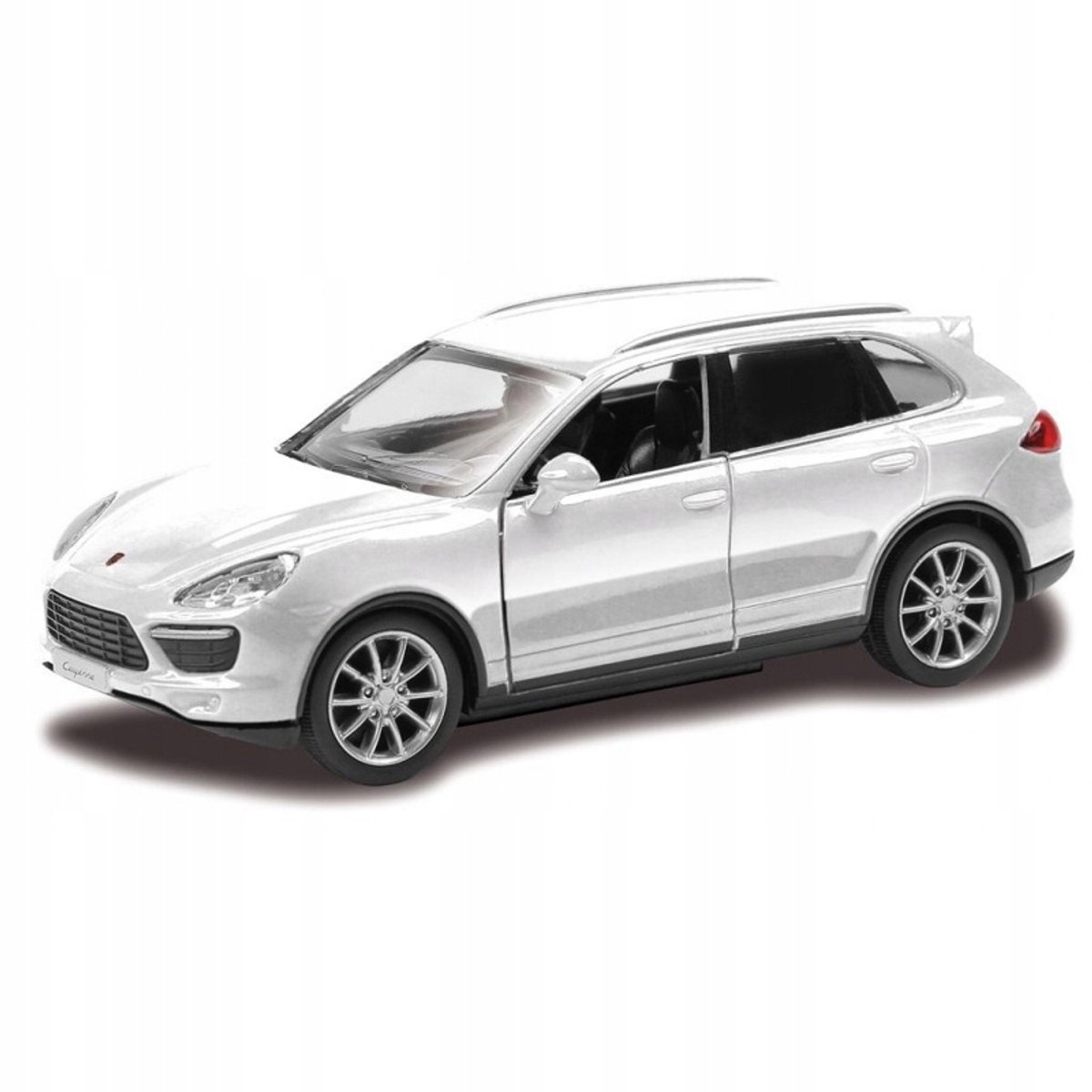 RMZ Porsche Cayenne Turbo Wit - Metaal Model Auto 1:32