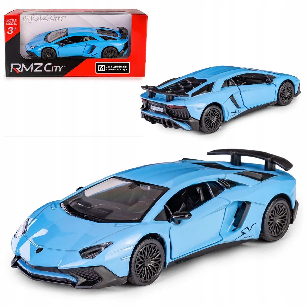 Lamborghini Aventador SV Coupé RMZ City 1:36 Pull-back Auto