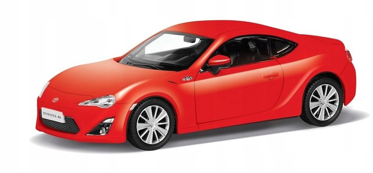Rmz Toyota 86 metaal modelauto - Rood, Schaal 1:3