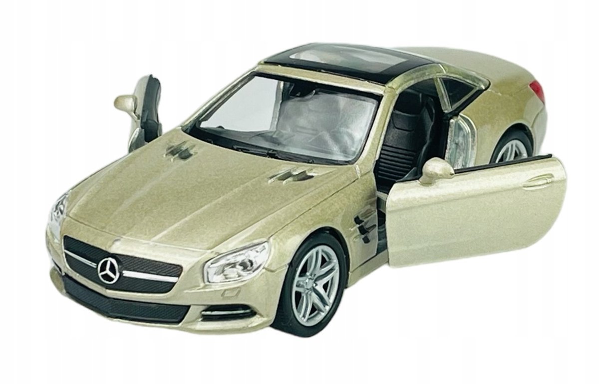 Welly Mercedes-Benz SL500 1:34 Gouden Metalen modelauto